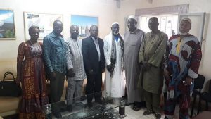 Avec le grand imam de Dioulassoba