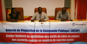 Validation des outils de mise en œuvre des accords-cadres