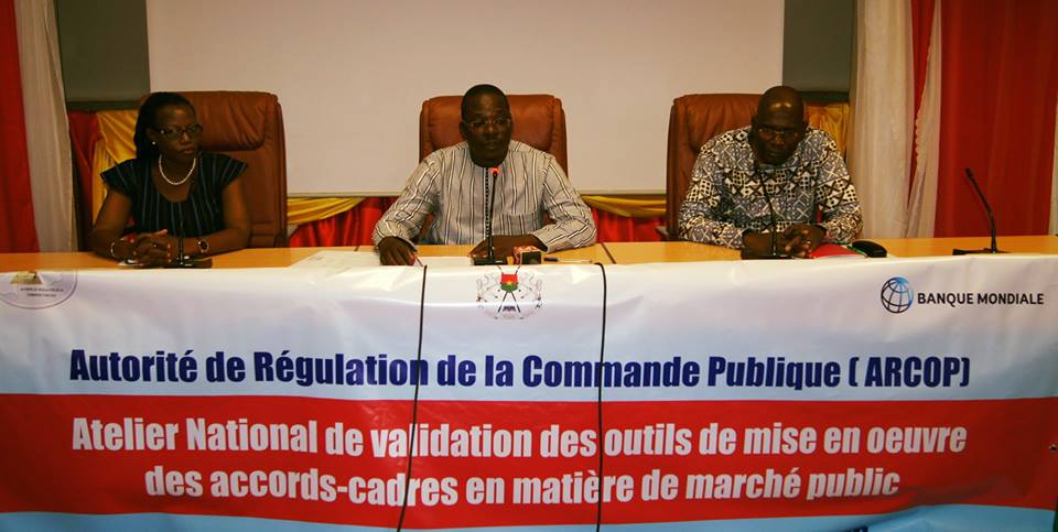 Validation des outils de mise en œuvre des accords-cadres