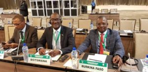 Le Secrétaire Permanent de l'ARCOP à la conférence des experts au Togo